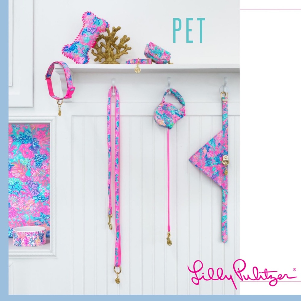 Lilly Pulitzer Dog Lead: Splendor in the Sand